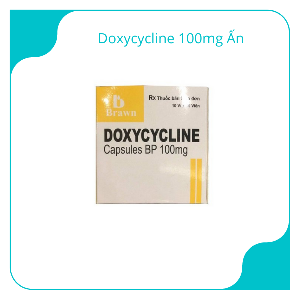 Doxycycline 100mg Ấn