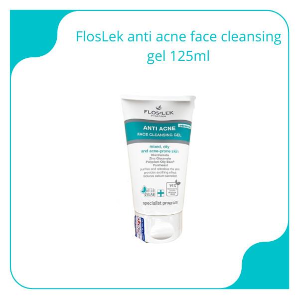 SRM- FlosLek anti acne face cleansing gel 125ml