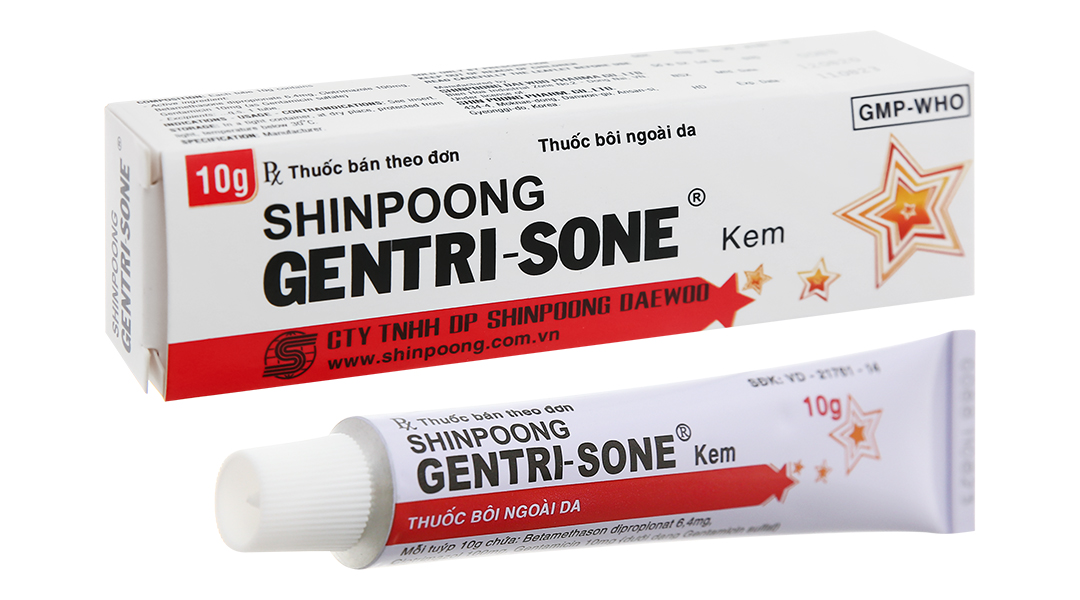 Tương tác thuốc cần lưu ý khi dùng Gentrisone