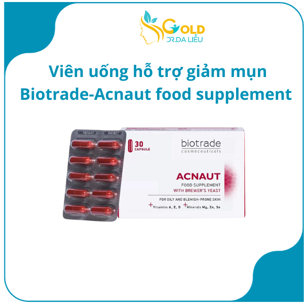 Biotrade-Acnaut food supplement ( viên uống hỗ trợ giảm mụn)