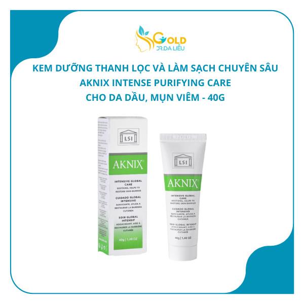 AKNIX-kem dưỡng bảo vệ chuyên sâu cho da dầu và da mụn viêm