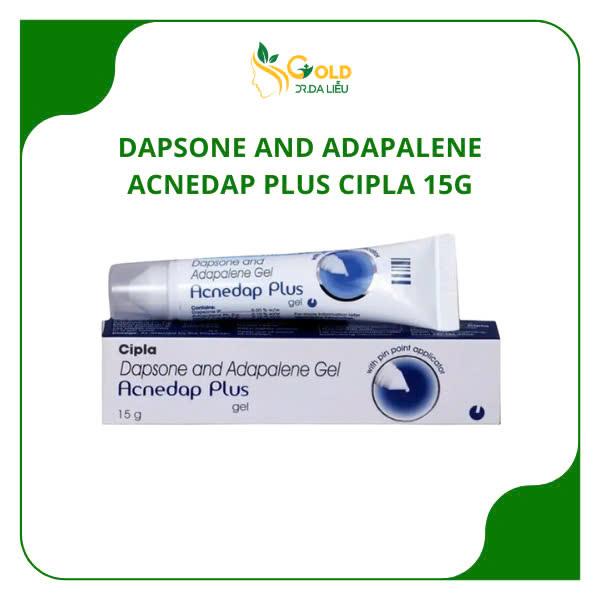 Dapsone And Adapalene Acnedap Plus Cipla 15g - Gel trị mụn