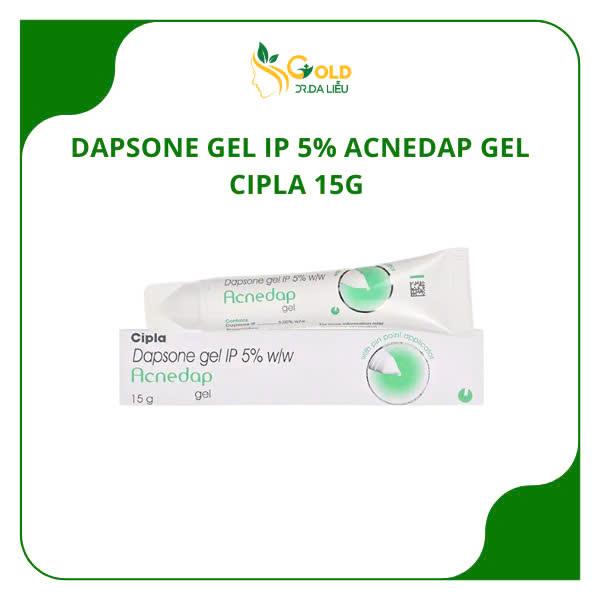 Dapsone Gel IP 5% Acnedap Gel Cipla 15g - Gel trị mụn