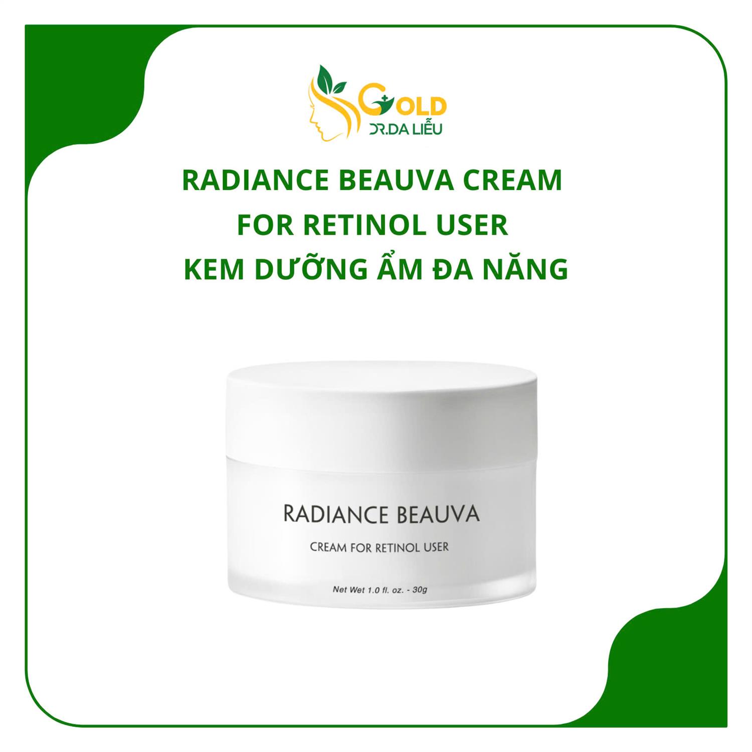 Beauva Kem dưỡng Radiance 30g