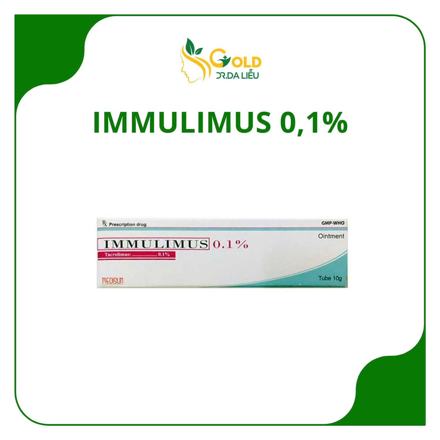 Thuốc Immulimus 0.1%