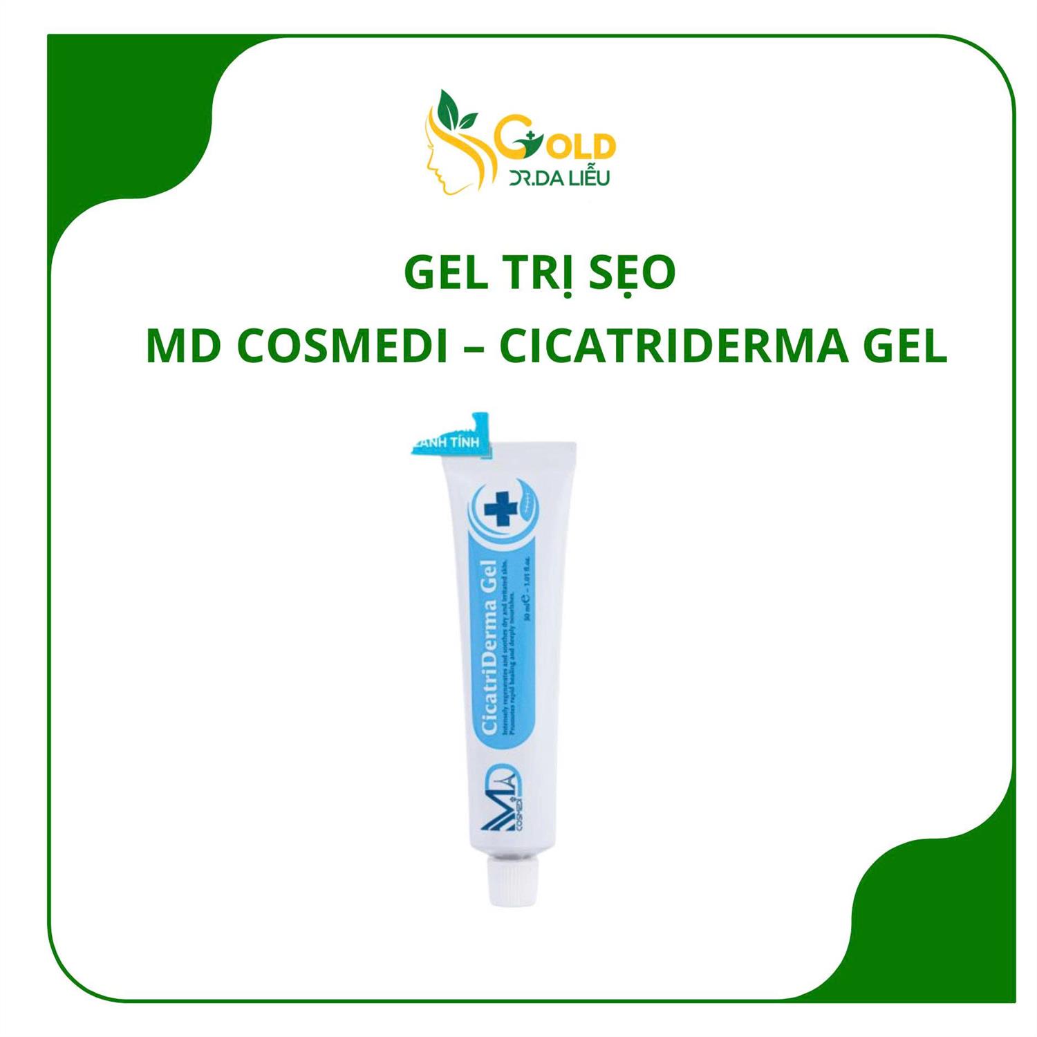 Gel trị sẹo MD ciatriDerma Gel
