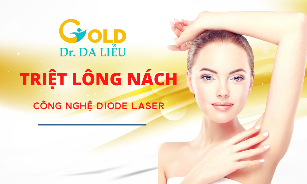 Triệt lông nách ( liệu trình 5 buổi bảo hành 1 năm) 