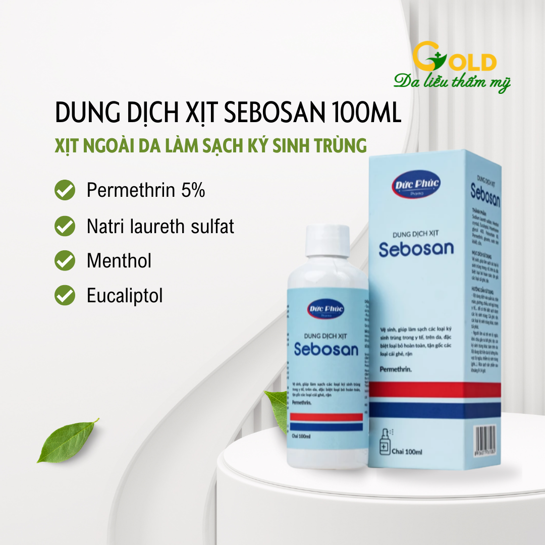 Sebosan  xịt ( 100ml)