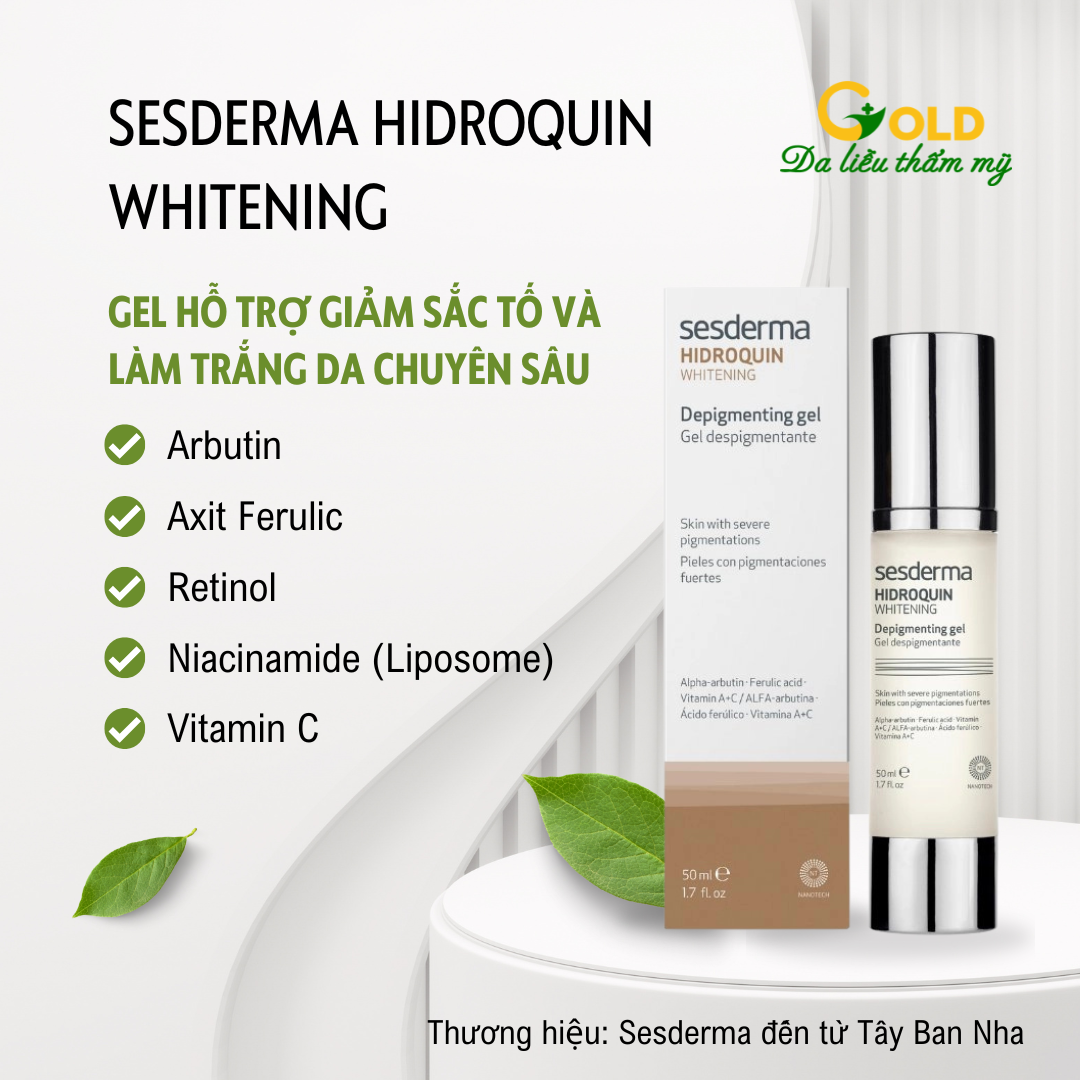 Gel trị nám Hidroquin 50ml- Sesderma
